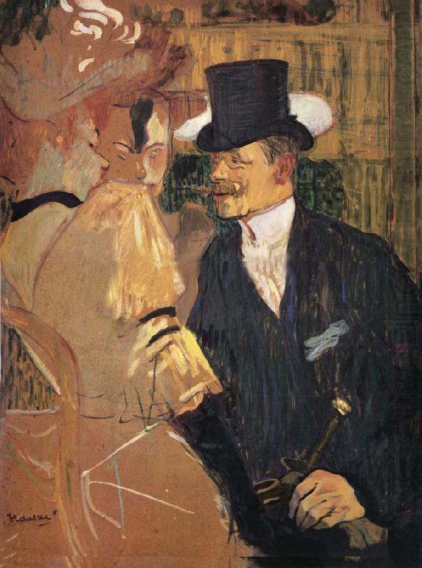 L-Auglais au Moulin-Rouge, Henri  Toulouse-Lautrec